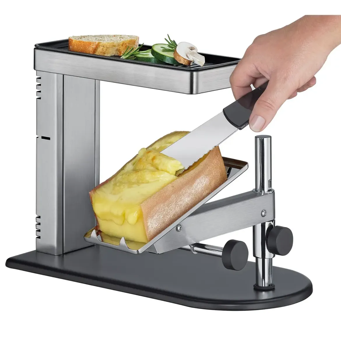 Spring Raclette-Ofen 36x17x25 cm Chalet edelstahl