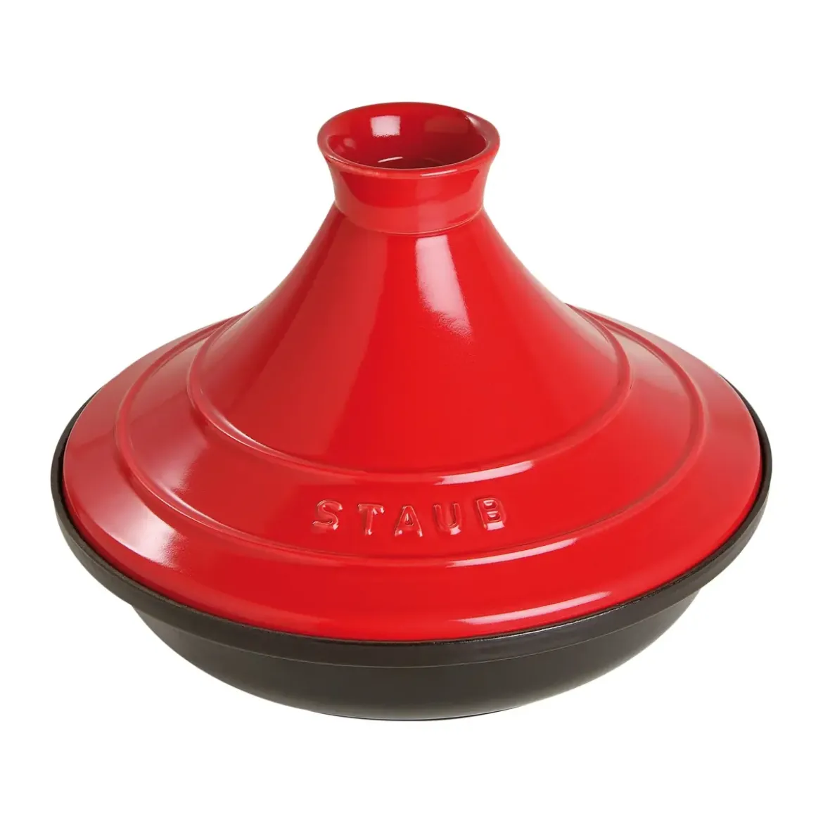 Staub Tajine 28 cm kirschrot
