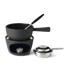 Stöckli Fonduegarnitur Choco-Cheese 14 cm schwarz