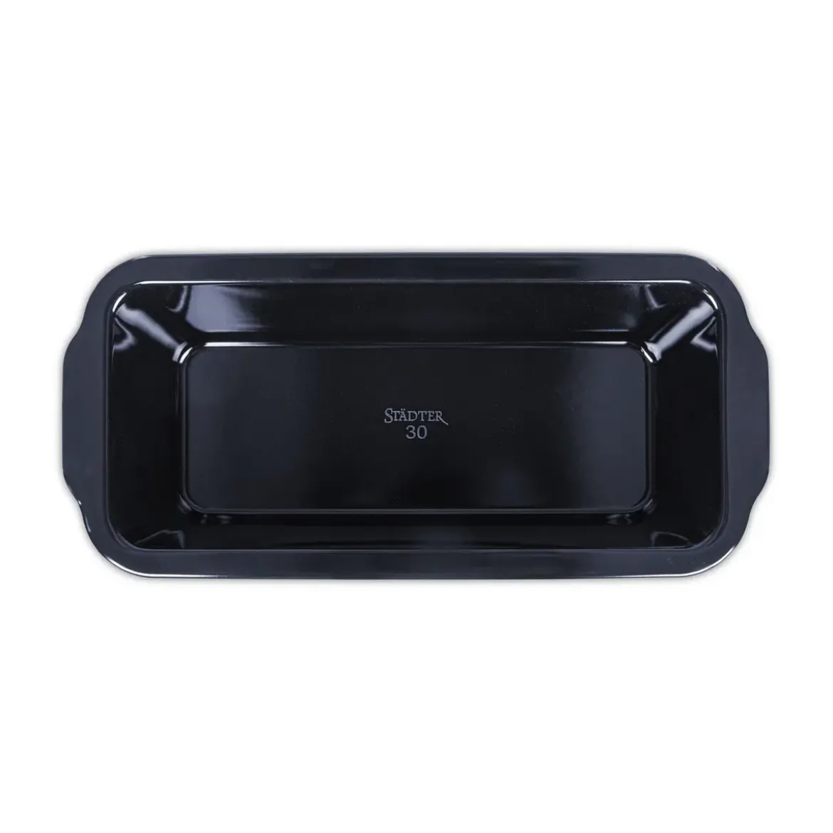 Städter Brotbackform Emaille 30 cm We love baking Black Edition