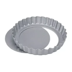 Städter Tarteform mit Hebeboden 2er-Set We love baking silber