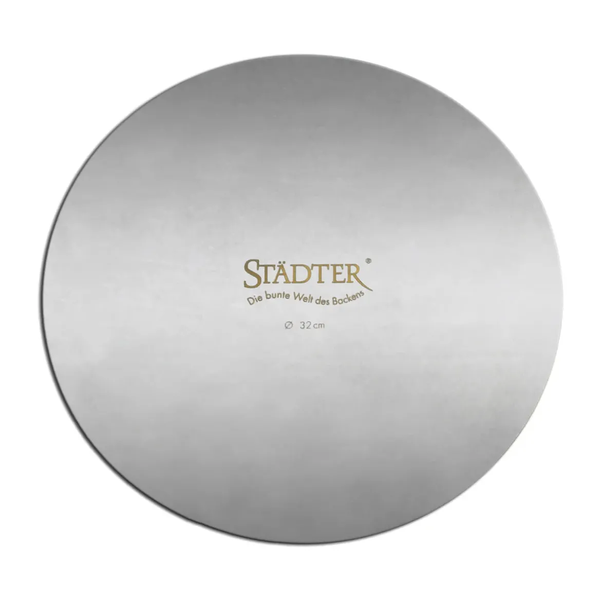 Städter Tortenunterlage 32 cm edelstahl