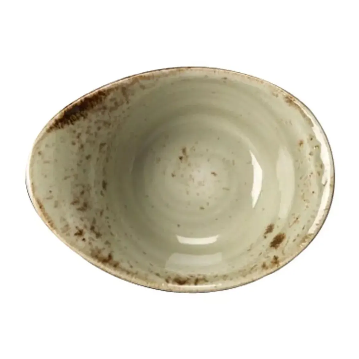 Steelite Bowl 13 cm Freestyle 1131 Craft Green