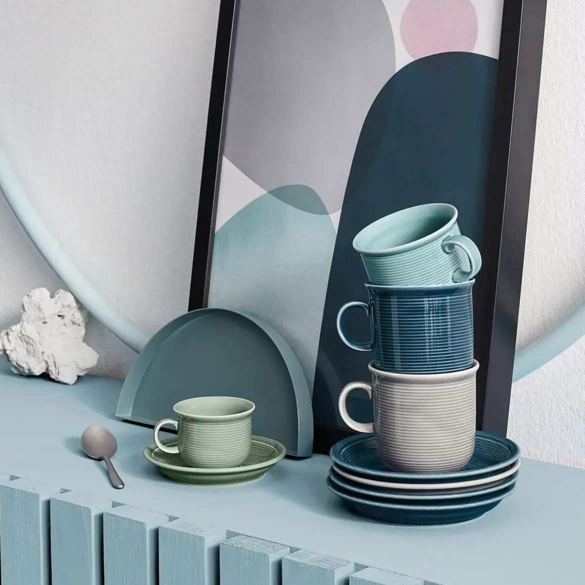 Thomas Kaffee-Untertasse 14 cm Trend Colour Ice Blue
