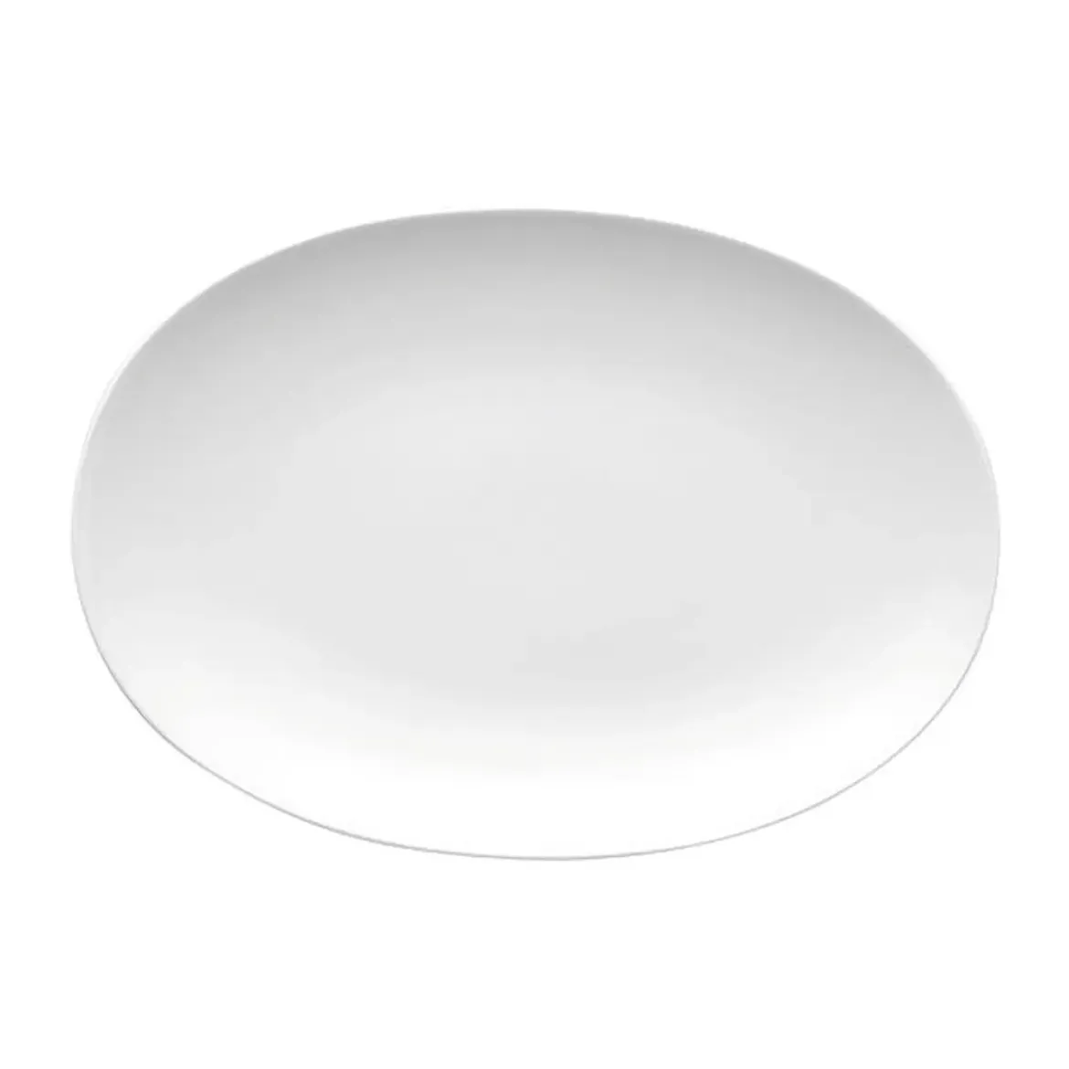 Thomas Platte 33 cm Thomas Medaillon weiss