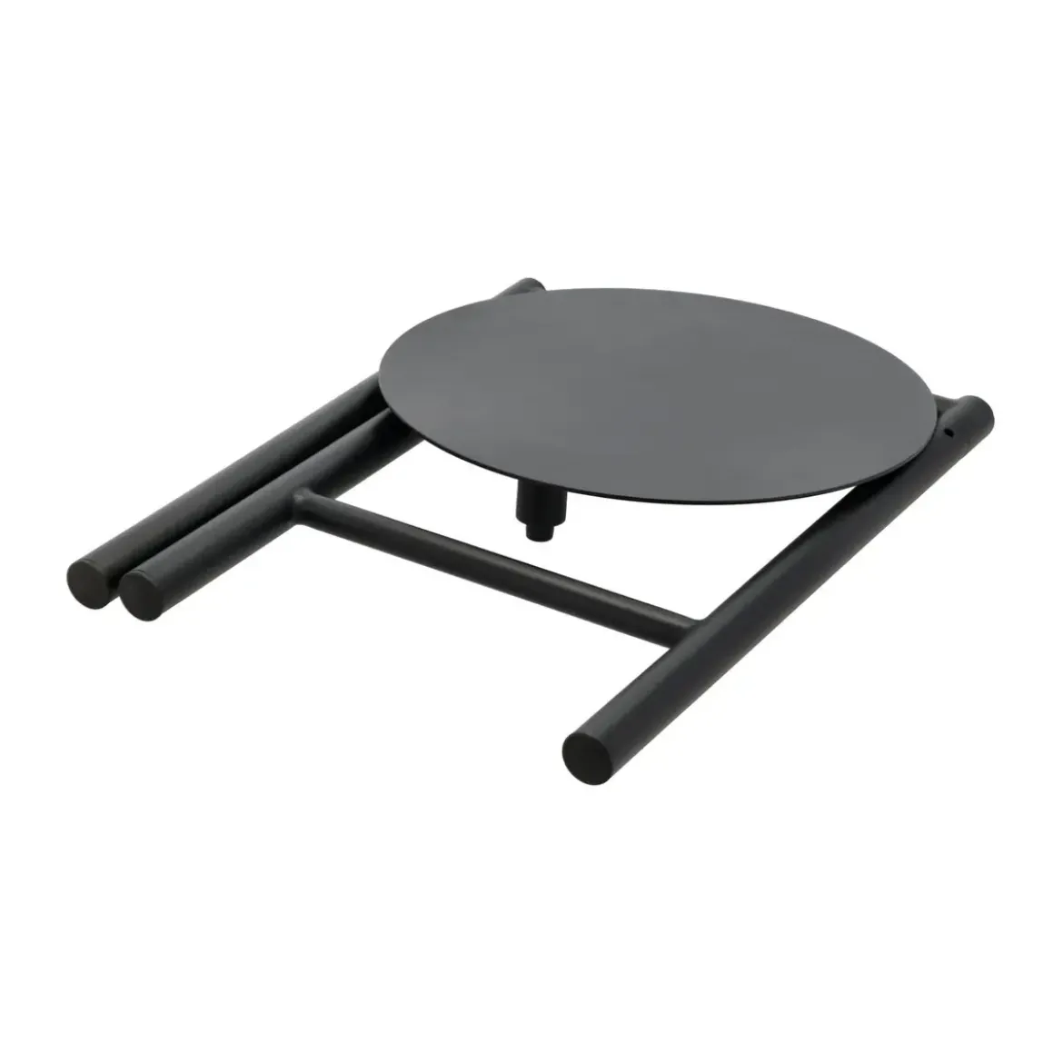 Zone Denmark Schemel 45 cm Disc schwarz