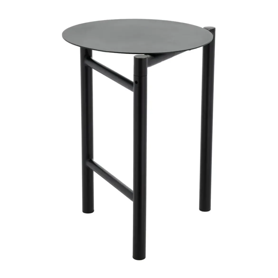 Zone Denmark Schemel 45 cm Disc schwarz