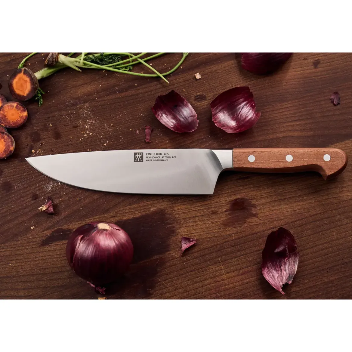 Zwilling Pro Wood Messer-Set 3-tlg. natur
