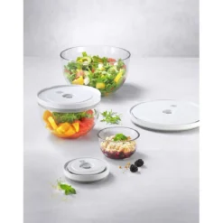 Zwilling Vakuumschüssel-Set S/M/L 6-tlg. Fresh & Save Bowls klar