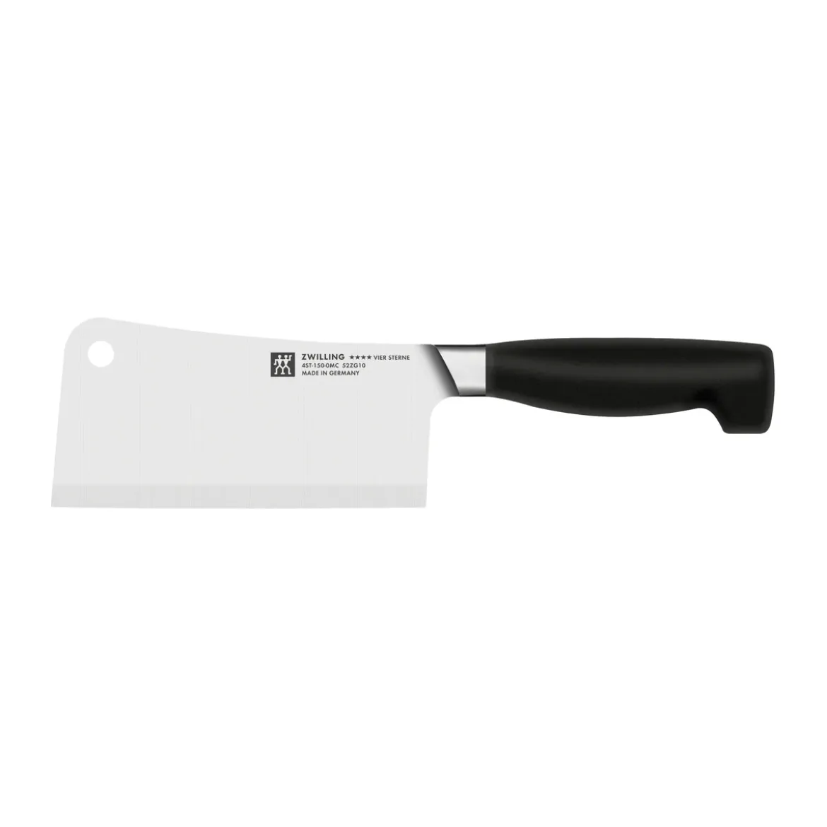 Zwilling Vier Sterne Hackmesser 15 cm schwarz